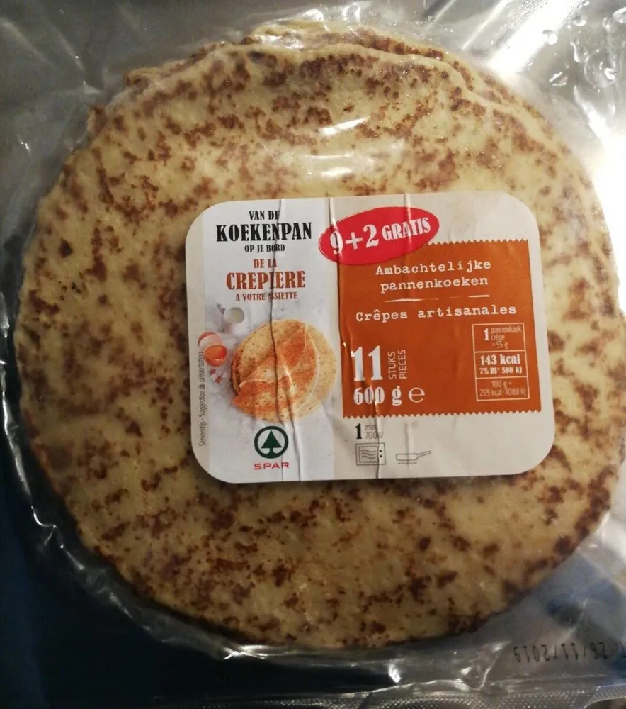 Crêpes artisanales