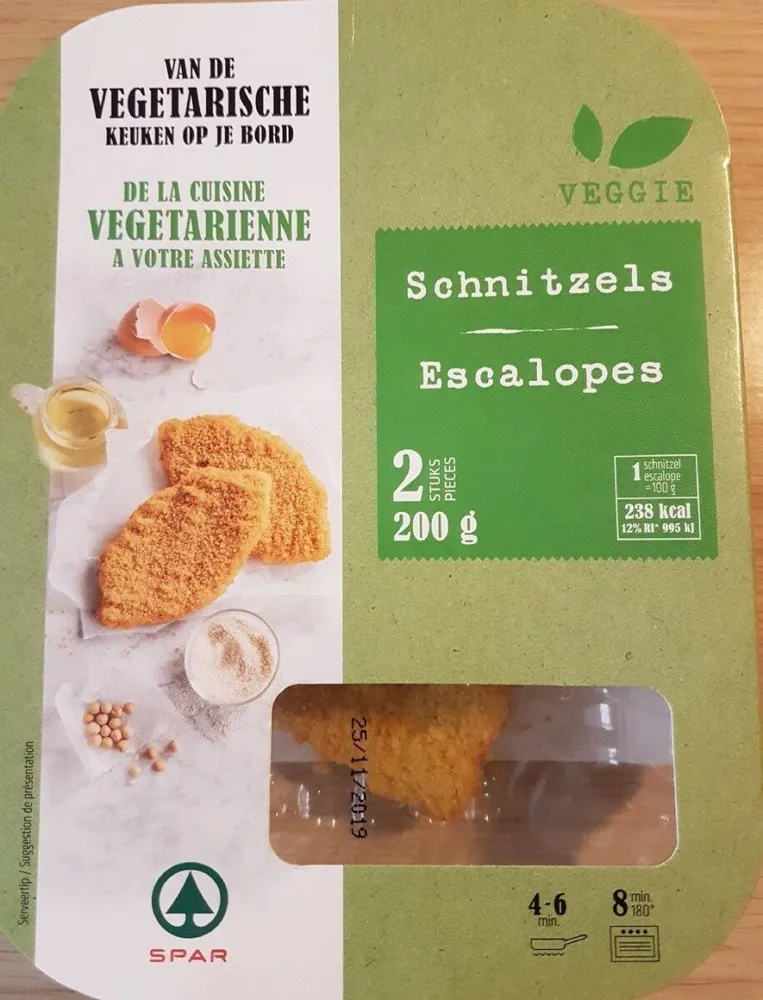 Escalopes veggie
