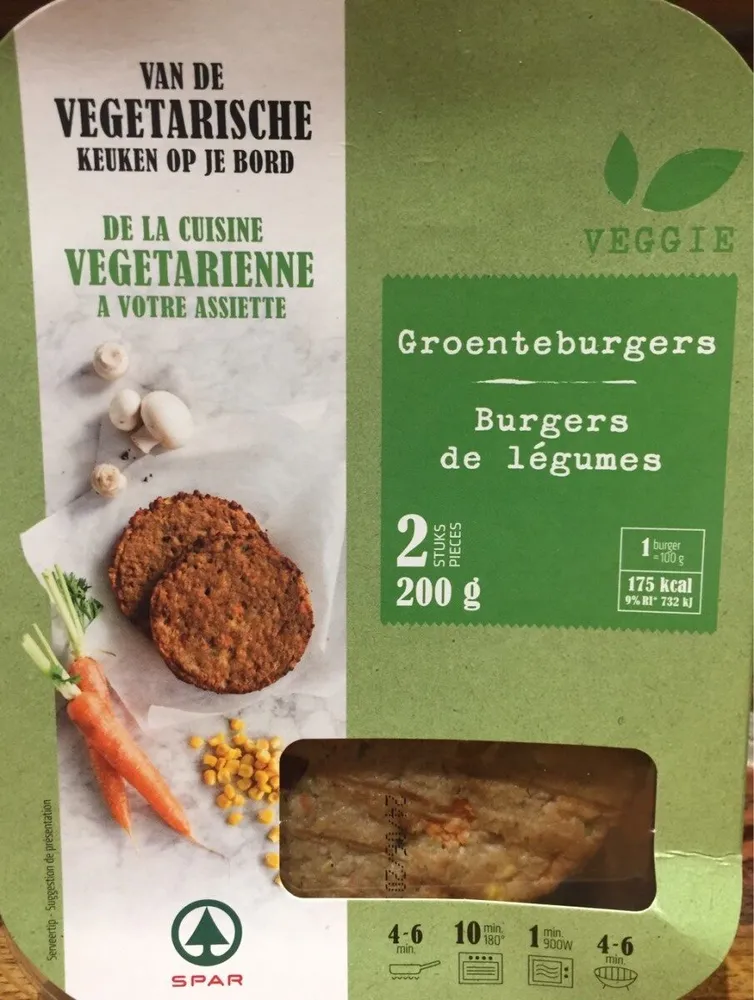 Burgers de légumes