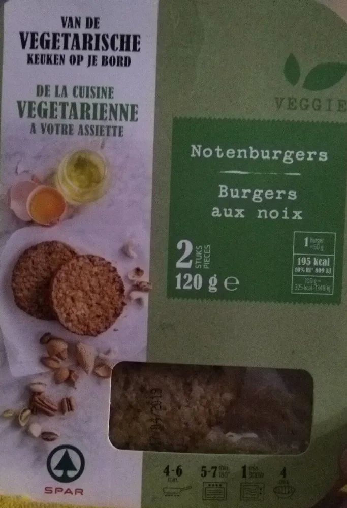 Burgers aux noix