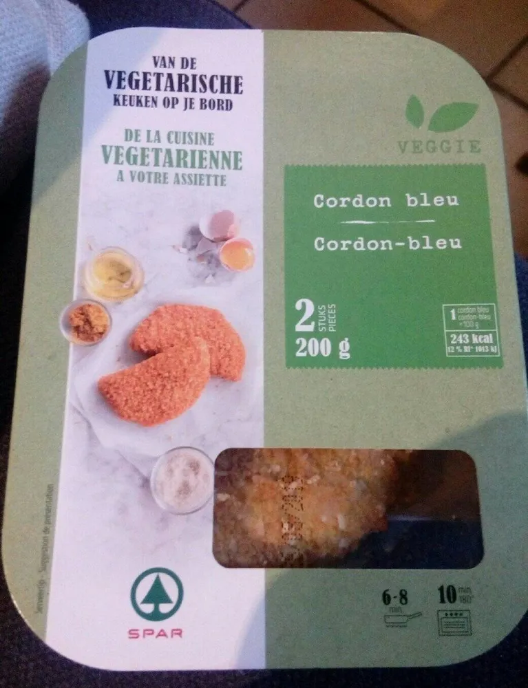Cordon bleu veggie