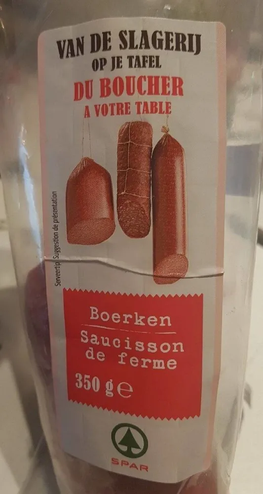 Saucisson de ferme