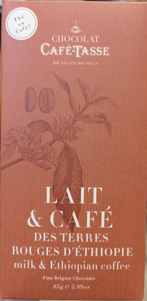 Lait et café des terres rouges d'ethiopie