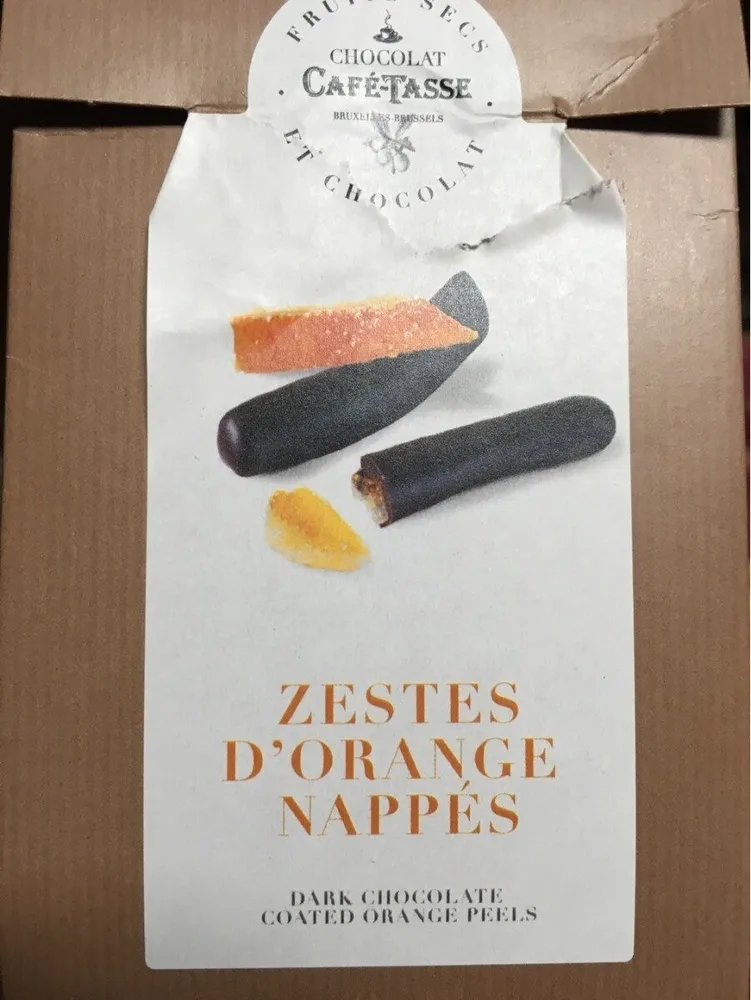 Zestes d’orange nappées