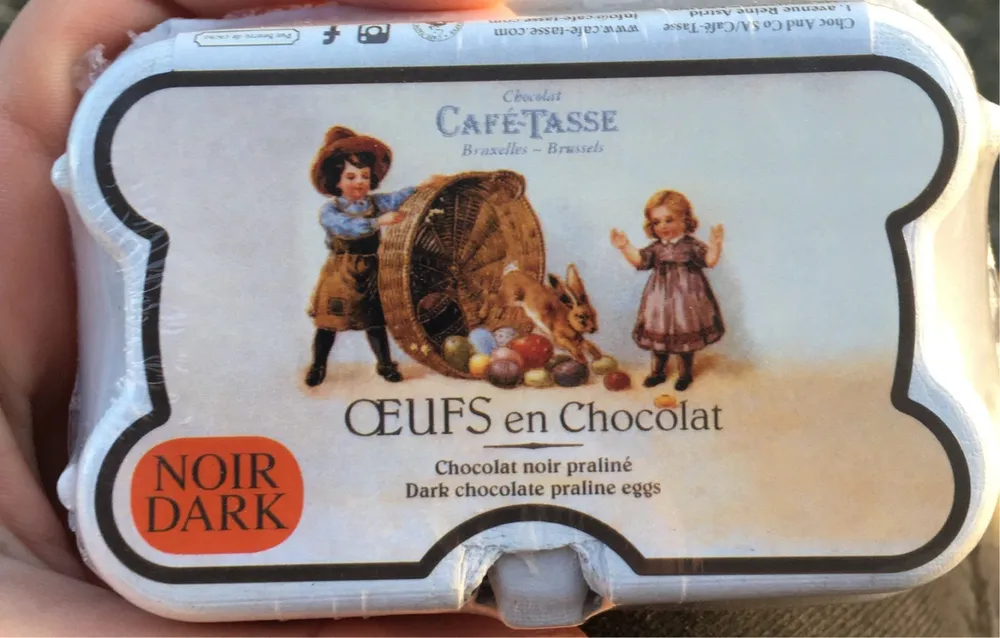 Oeufs en chocolat