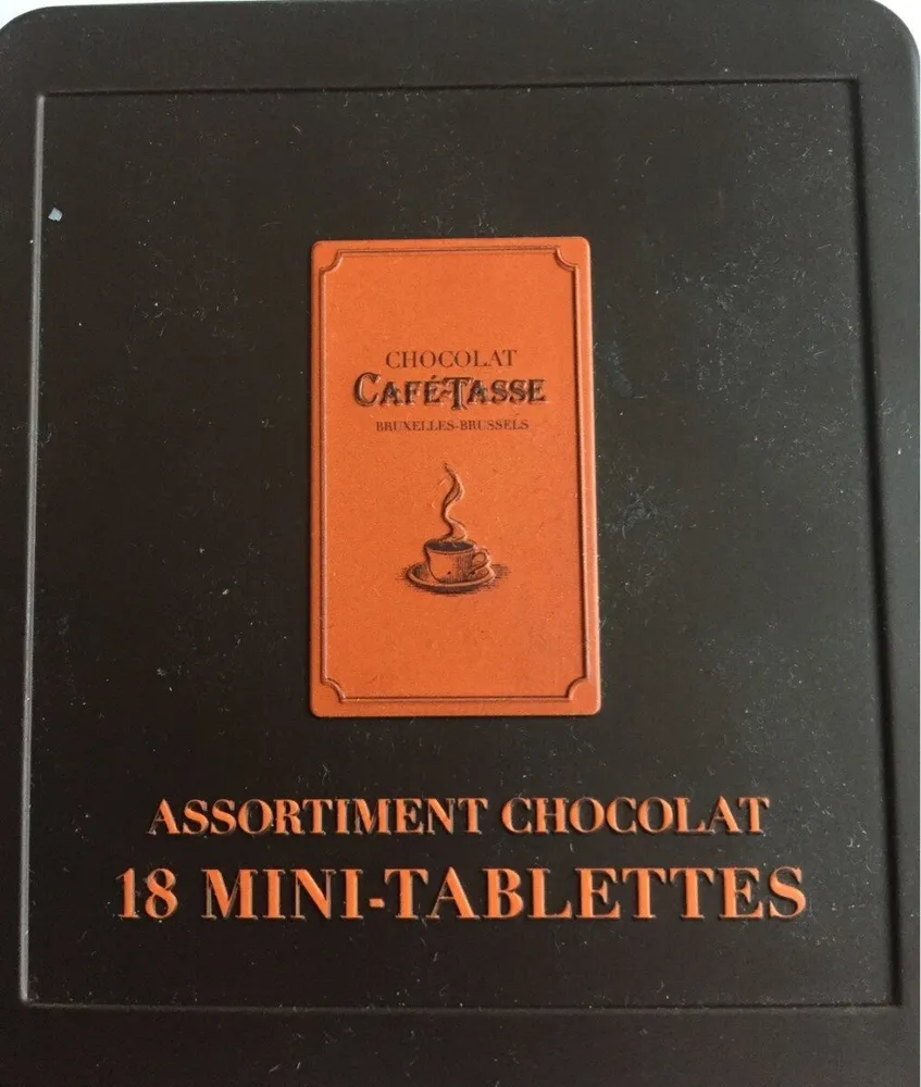 Café Tasse 18 Assorted Mini Tablets In a Tin
