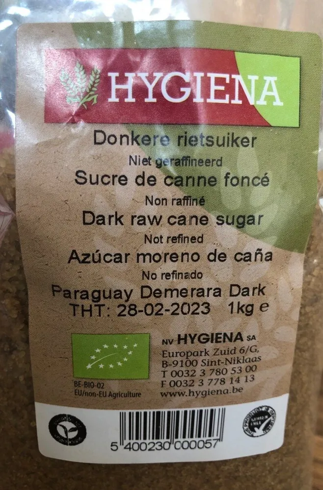 Sucre de canne foncé