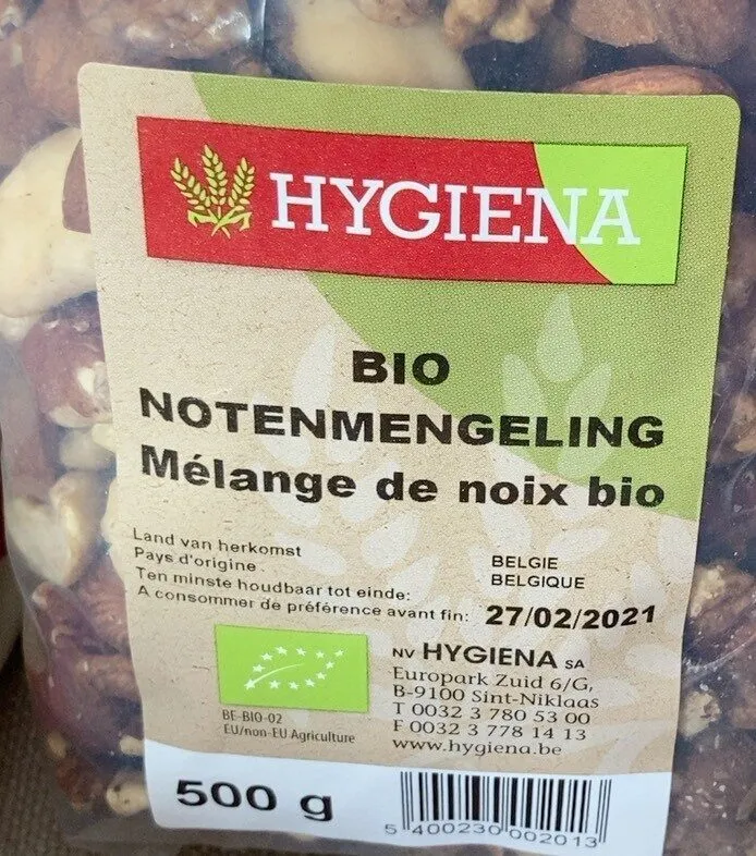 Melange de noix bio