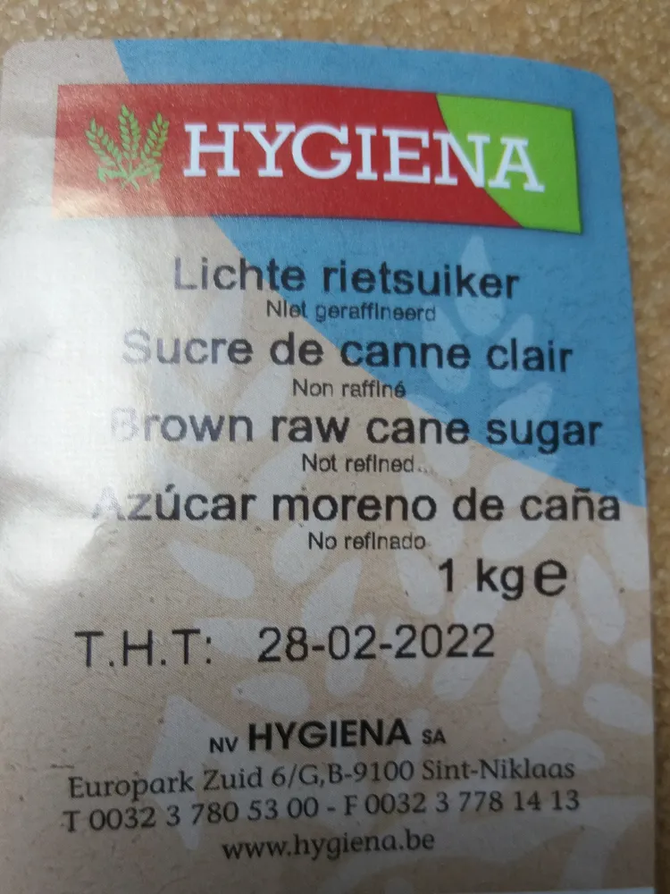 sucre de canne clair