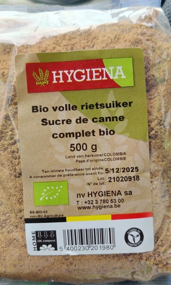 Sucre de canne complet bio