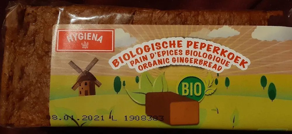 Pain d'épices biologique