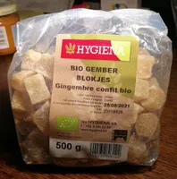Gingembre confit bio