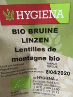 Lentilles de montagne bio