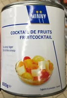 Cocktail de fruits au sirop léger