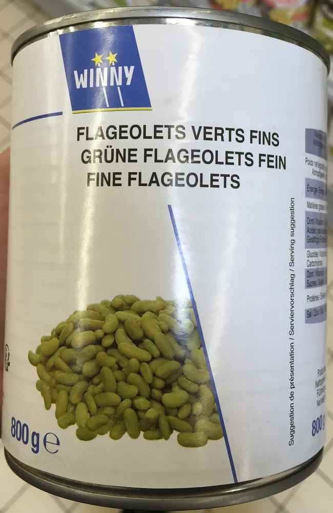 Flageolets verts fins