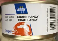 Crabe Fancy 20% Pattes