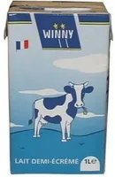 Lait demi-écrémé
