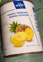 Ananas en tranches au sirop léger