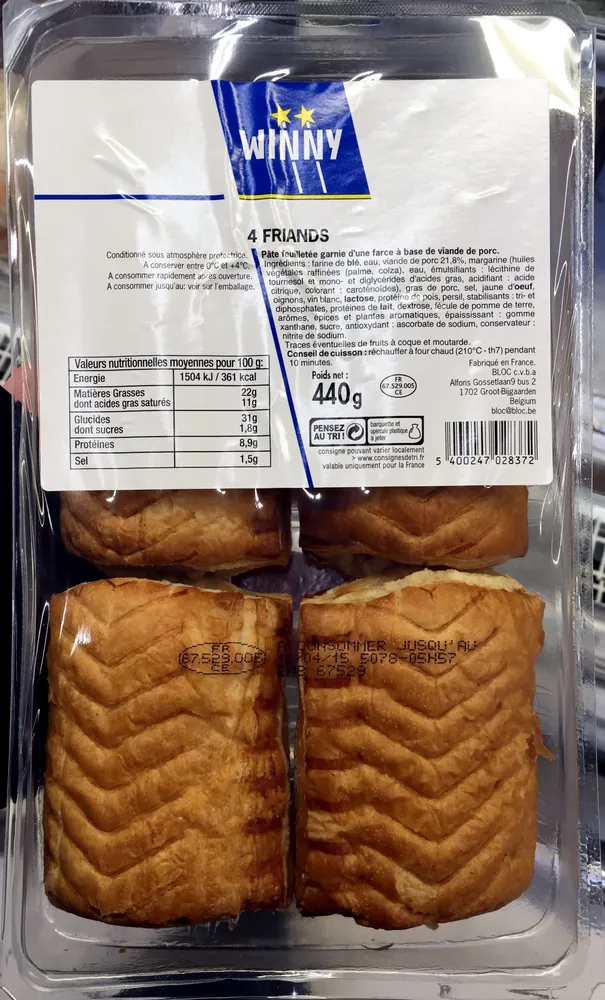 4 Friands