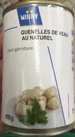 Quenelles de veau au naturel pour garniture