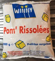 Pom' Rissolées préfrites surgelées