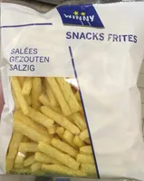 Snacks frites salées