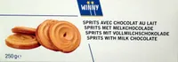 Sprits avec Chocolat au lait