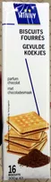 Biscuits fourrés parfum Chocolat