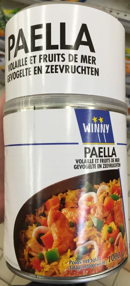 Paella Volaille et Fruits de Mer