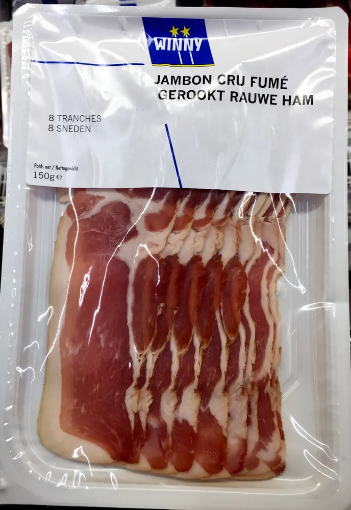 Jambon cru fumé