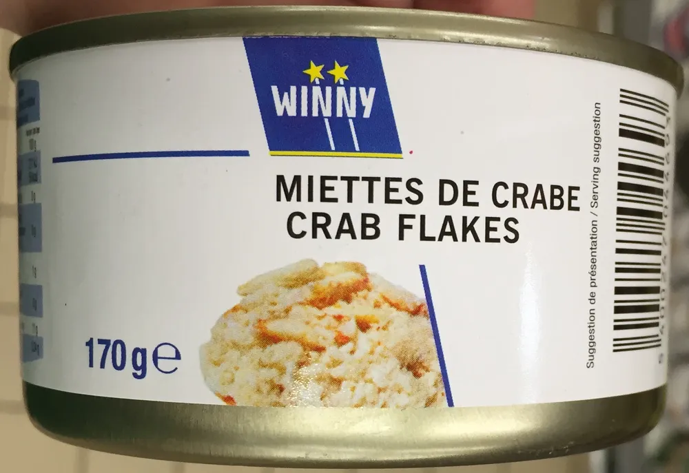 Miettes de crabe