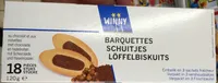 Barquettes au chocolat et aux noisettes