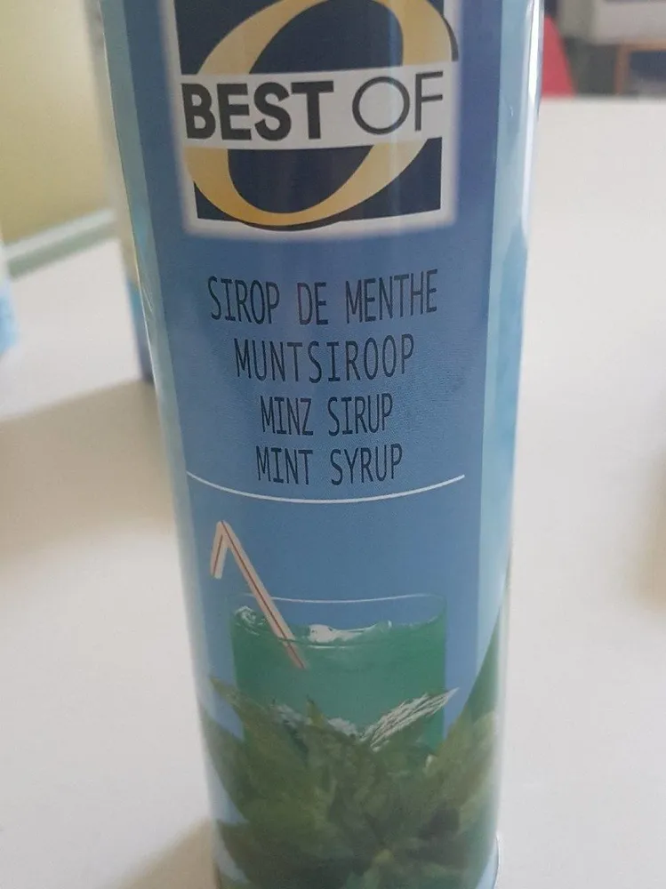 Sirop de menthe