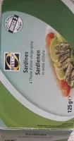 Sardines à l'huile d'olive vierge extra