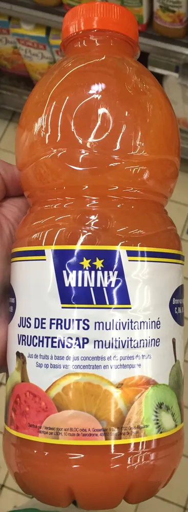 Jus de fruits multivitaminé