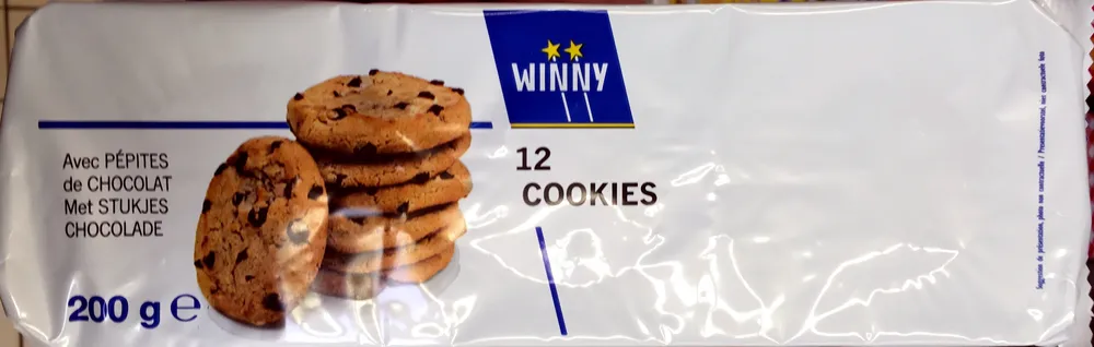 Cookies aux pépites de chocolat