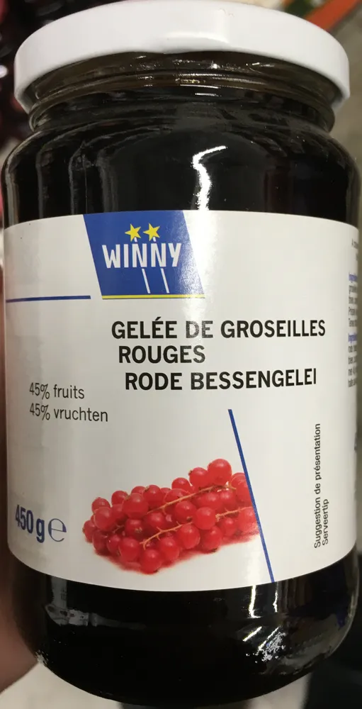 Gelée de groseilles rouges
