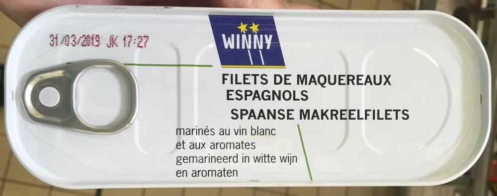 Filets de maquereaux espagnols marinés au vin blanc et aux aromates