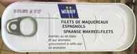 Filets de maquereaux espagnols marinés au vin blanc et aux aromates