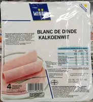 Blanc de dinde (4 tranches)