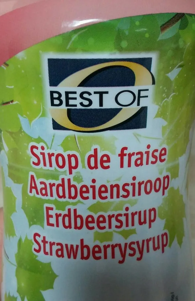 Sirop de Fraise