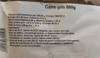 Pain carre Gris
