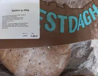 Pain suédois gris