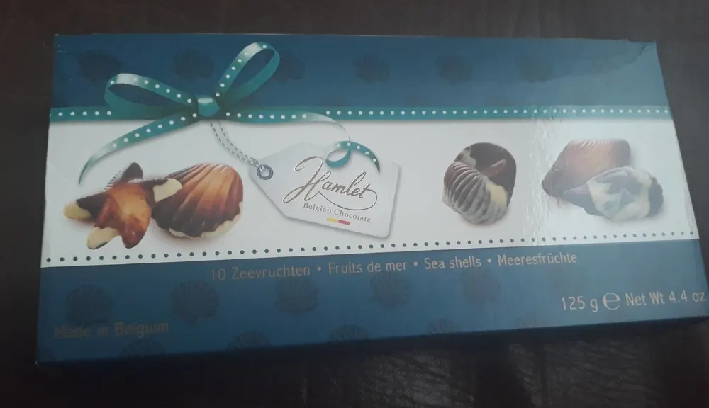 Chocolat fruit de mer belge