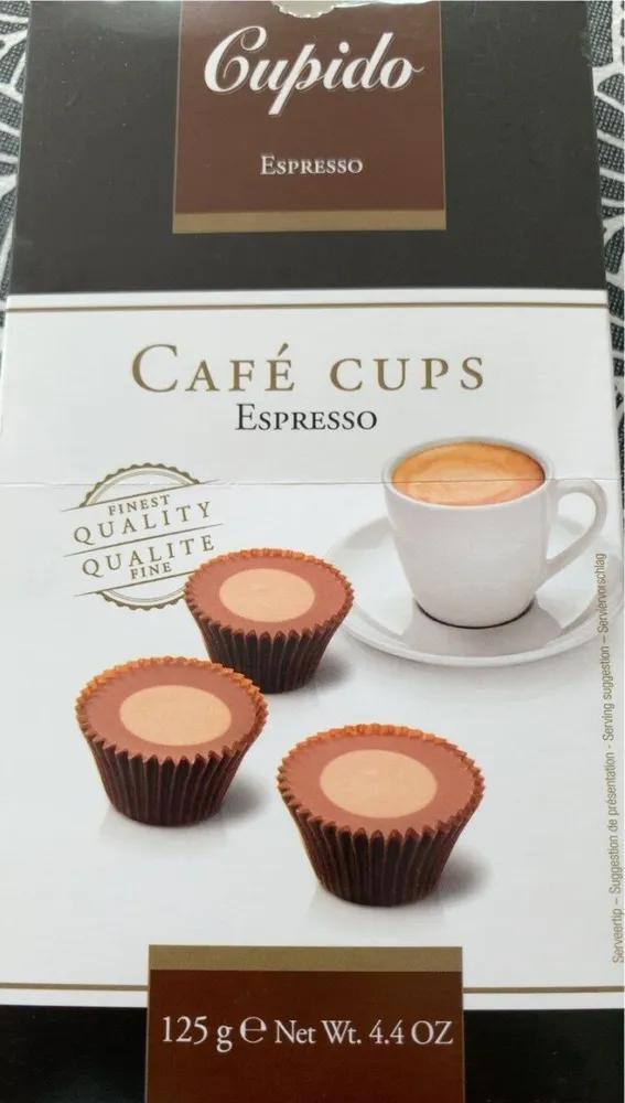 Cupido Caffe Cups Espresso 12X125G