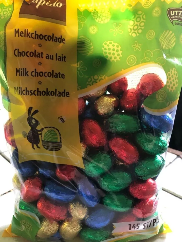 oeufs chocolat au lait