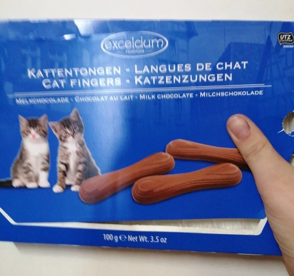 Langues De Chat Lait