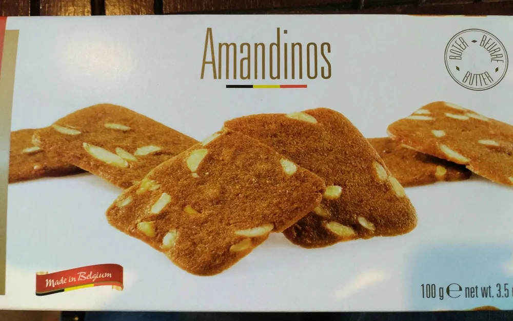 Amandinos - Biscuit au beurre et aux amandes