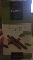 Cupido Chocolate Sticks Menthe 12X125G