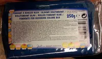 Fondant à rouler bleu